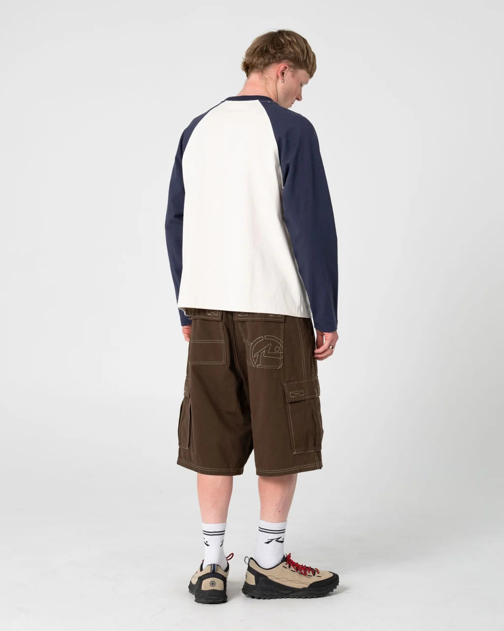 RUSTY GRIZZLY BAGGY CARGO SHORT – PINECONE