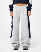 RUSTY HARVEST BALLOON TRACK PANT – GREY MARLE
