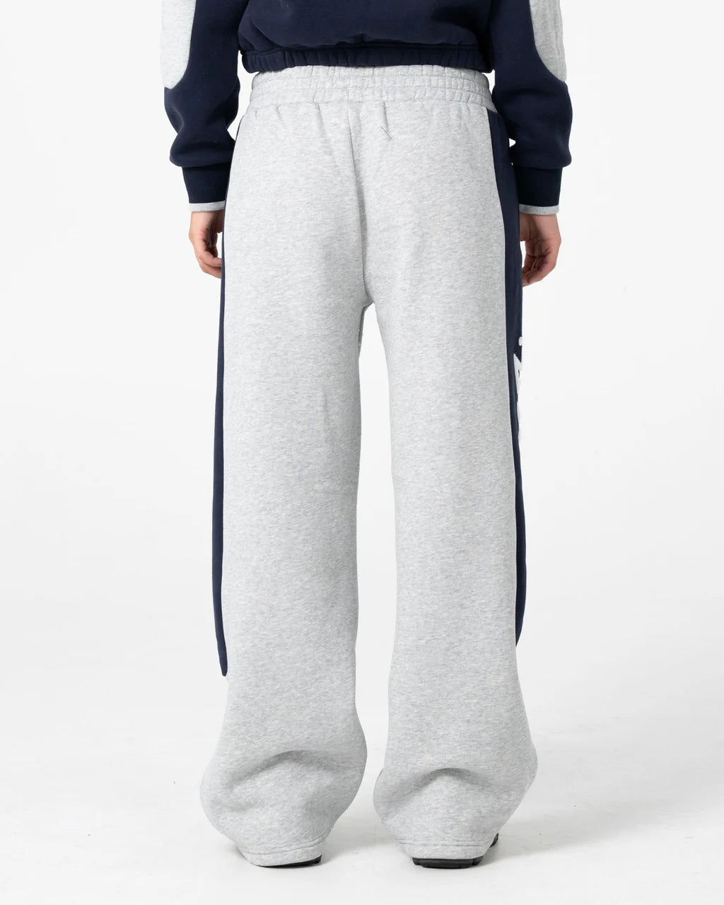 RUSTY HARVEST BALLOON TRACK PANT – GREY MARLE