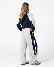 RUSTY HARVEST BALLOON TRACK PANT – GREY MARLE