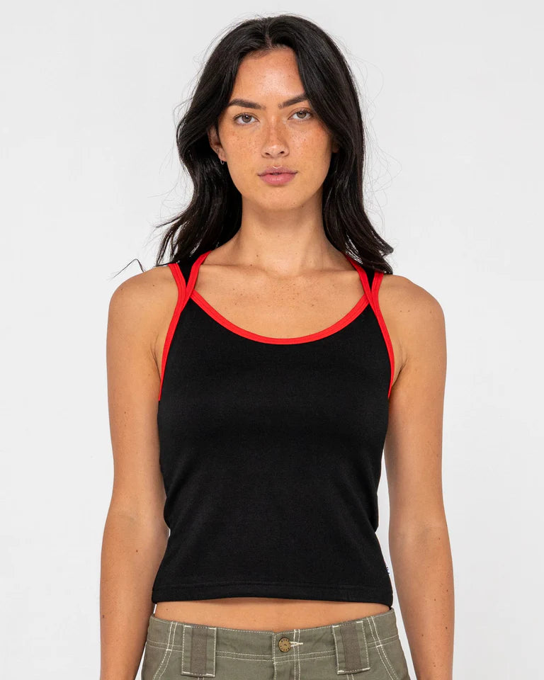 HILTON DEVIL SCOOP NECK TANK