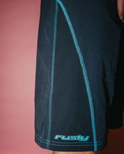 RUSTY HYDRO-SURGE 22" BOARDSHORT MENS PERFORMANCE SURF SHORT – BLACK