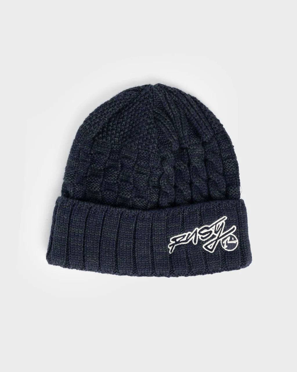 RUSTY ICE WAVE BEANIE – NAVY BLUE