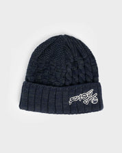 RUSTY ICE WAVE BEANIE – NAVY BLUE
