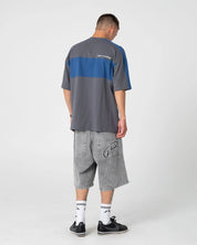 RUSTY KILL SWITCH GRAPHIC OVERSIZED TEE – STEEL