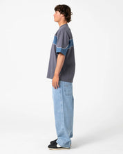 RUSTY KINETIC PANEL HEAVY TEE – STEEL