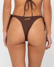 RUSTY LA CABANA BRAZILIAN SIDE TIE BIKINI PANT