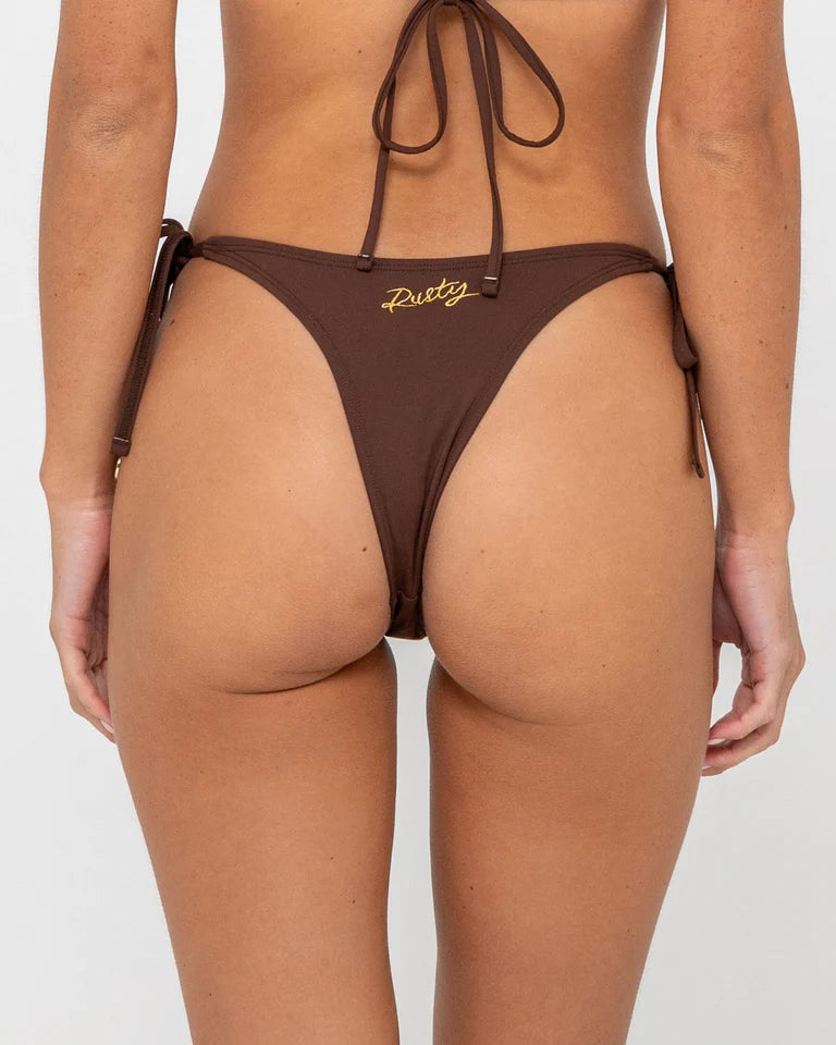RUSTY LA CABANA BRAZILIAN SIDE TIE BIKINI PANT