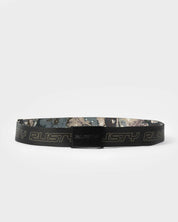 RUSTY LATITUDE REVERSIBLE WEBBING BELT – BLACK