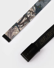 RUSTY LATITUDE REVERSIBLE WEBBING BELT – BLACK