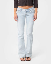RUSTY LINDSAY LUV LOW RISE BOOT LEG JEAN – WOMENS