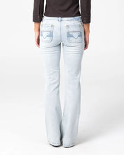RUSTY LINDSAY LUV LOW RISE BOOT LEG JEAN – WOMENS