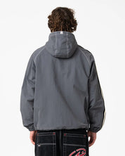RUSTY LOCK OUT HOODED JACKET – STEEL BLUE