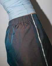 RUSTY LOMBARDI LOW RISE MINI SKIRT – WOMENS DENIM Y2K STYLE MINI SKIRT BLACK