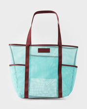 RUSTY MESHELLE TOTE BAG – BURGUNDY