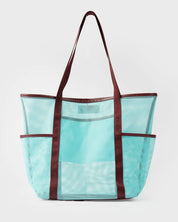 RUSTY MESHELLE TOTE BAG – BURGUNDY