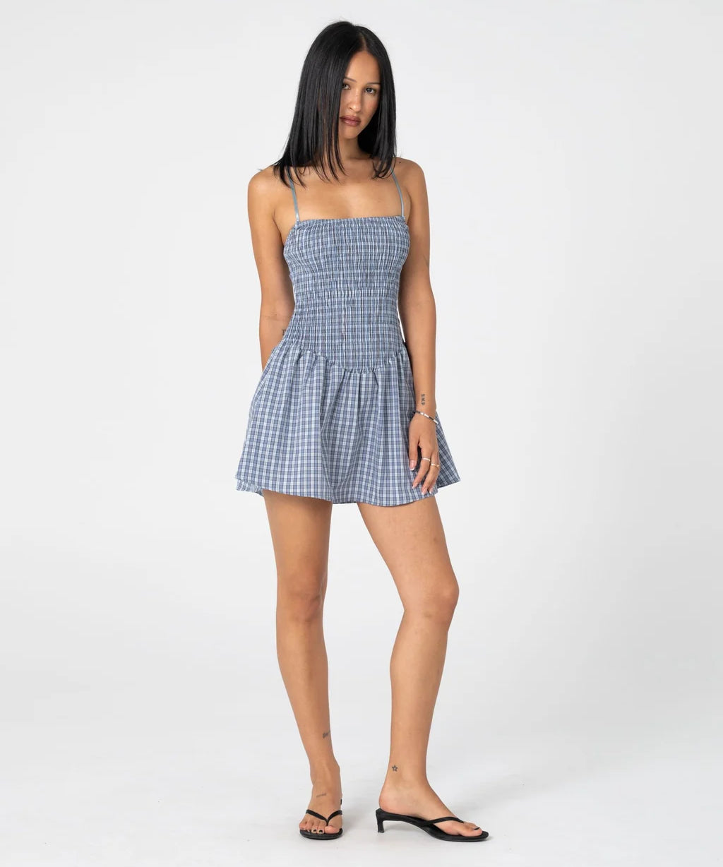 rusty-mimi-bubble-mini-dress-blue-check.webp
