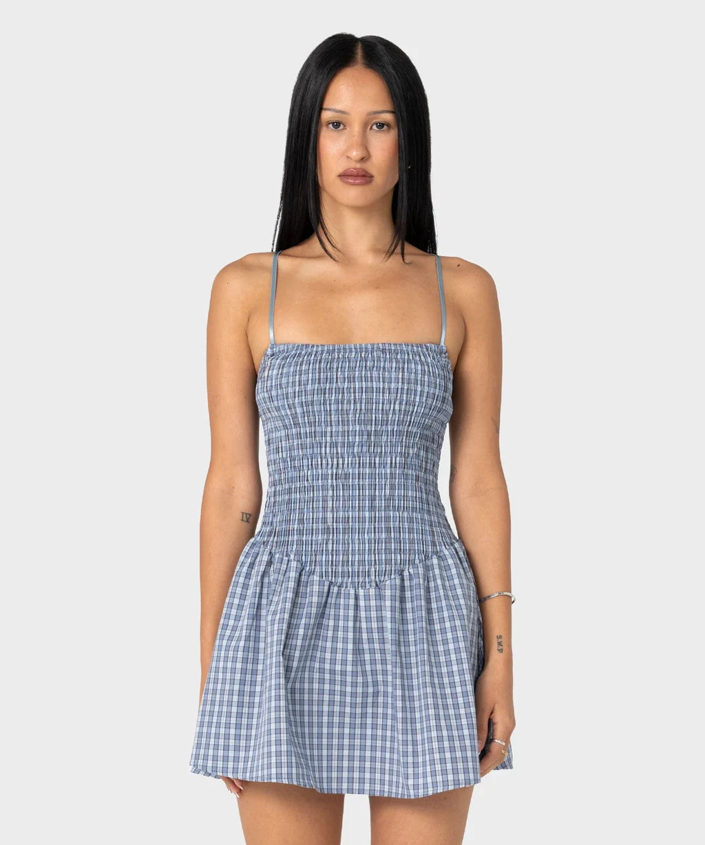rusty-mimi-bubble-mini-dress-blue-check1.webp