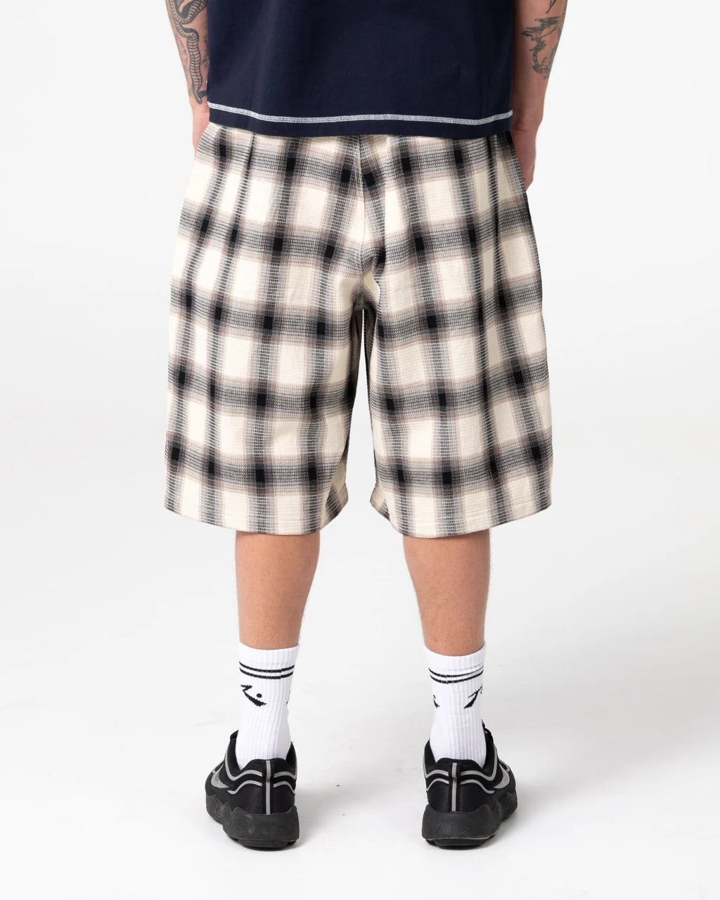 RUSTY MISTA CHECKYA BAGGY SHORT – PINECONE