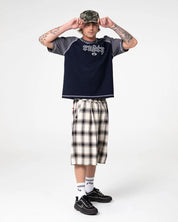 RUSTY MISTA CHECKYA BAGGY SHORT – PINECONE