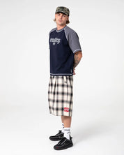 RUSTY MISTA CHECKYA BAGGY SHORT – PINECONE