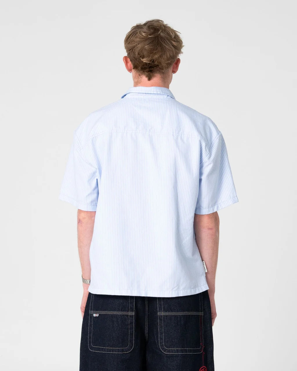 RUSTY MORNING GLORY GRAPHIC SHIRT – SKY BLUE