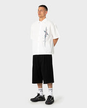 RUSTY MORNING GLORY GRAPHIC SHIRT – WHITE