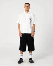 RUSTY MORNING GLORY GRAPHIC SHIRT – WHITE