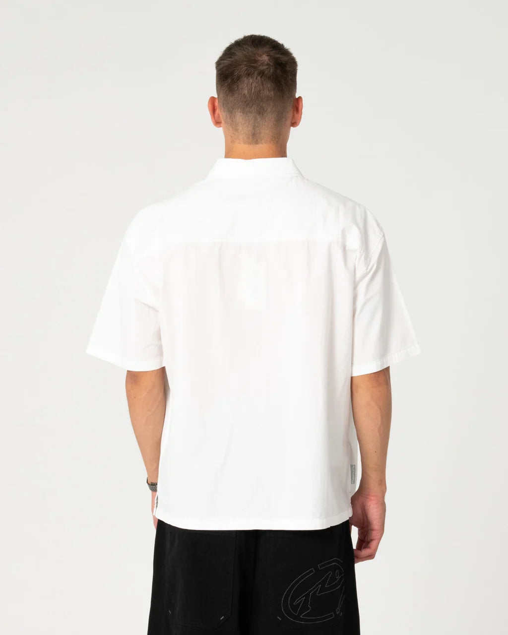 RUSTY MORNING GLORY GRAPHIC SHIRT – WHITE