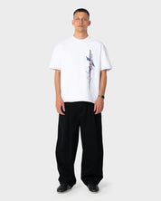 RUSTY MORNING GLORY GRAPHIC TEE – WHITE