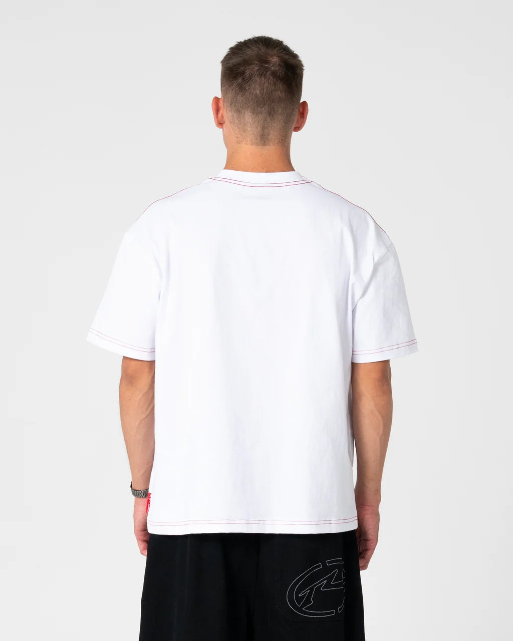 RUSTY MORNING GLORY GRAPHIC TEE – WHITE