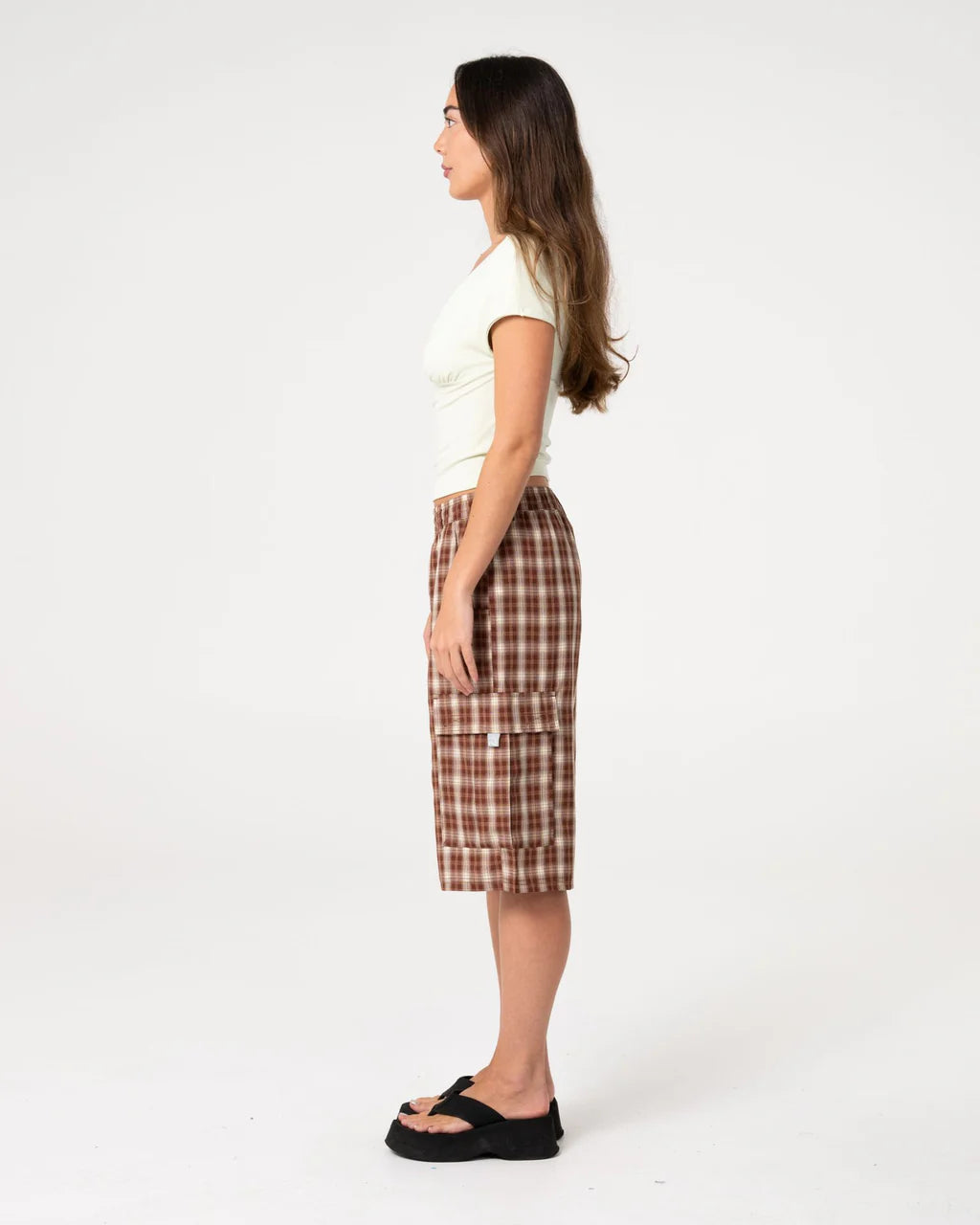 RUSTY MS SCREW BAGGY CARGO SHORT – JAVA