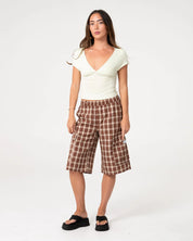 RUSTY MS SCREW BAGGY CARGO SHORT – JAVA