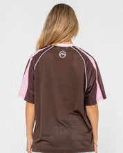 NAPLES CONTRAST OVERSIZE SPORTS JERSEY