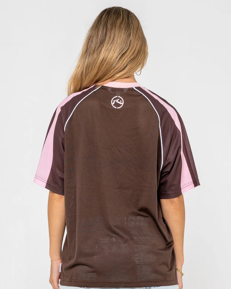 NAPLES CONTRAST OVERSIZE SPORTS JERSEY