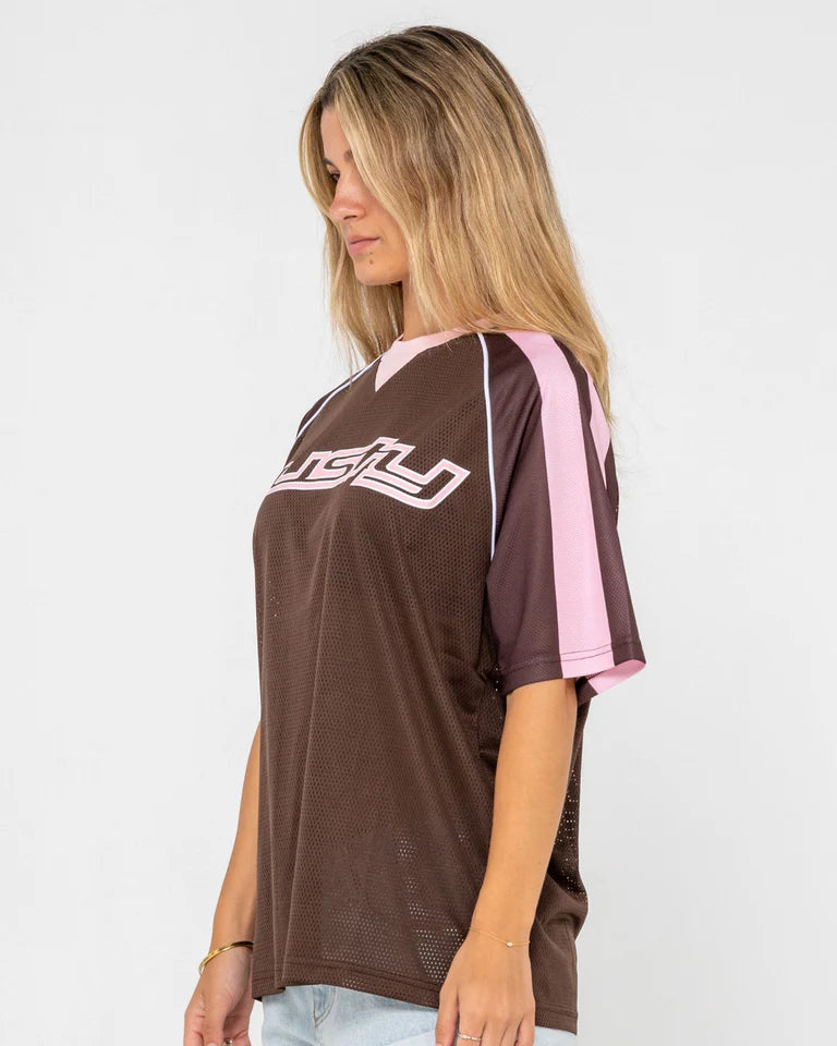 NAPLES CONTRAST OVERSIZE SPORTS JERSEY