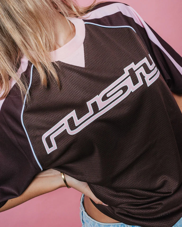 NAPLES CONTRAST OVERSIZE SPORTS JERSEY