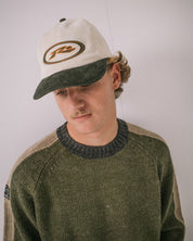 RUSTY ORBIT CORD SIX PANEL CAP ADJUSTABLE STREETWEAR HAT – SHADOW ARMY