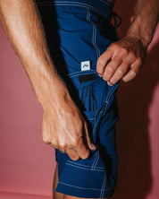 PICK POCKET ELASTIC WAIST BOARDSHORT