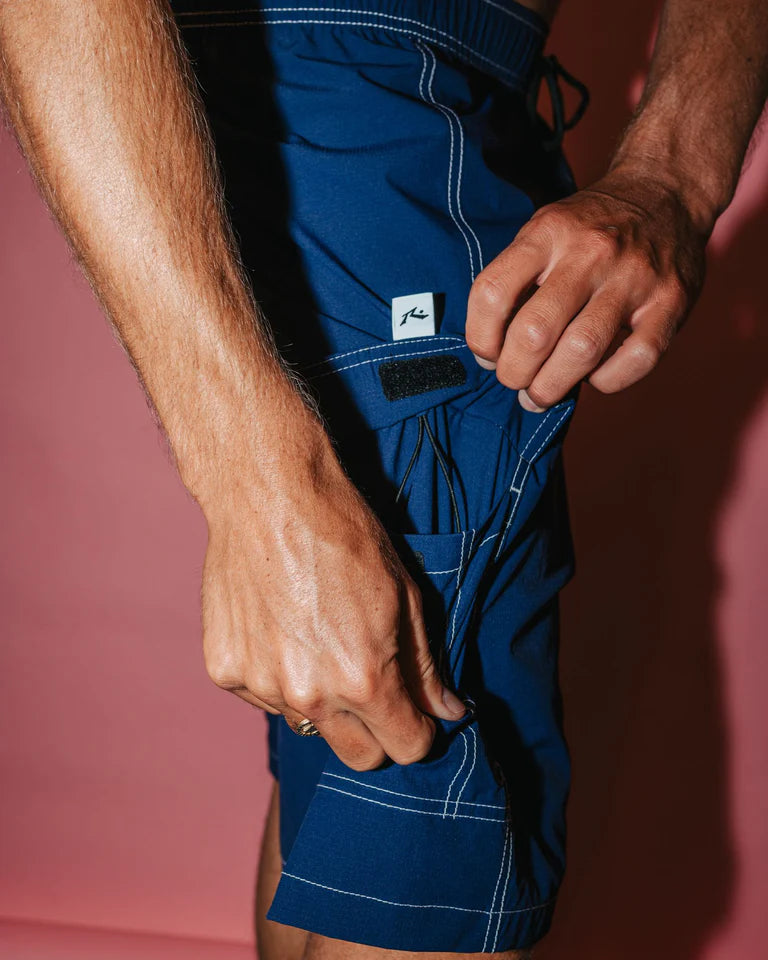 PICK POCKET ELASTIC WAIST BOARDSHORT