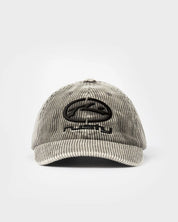 RUSTY PLACID CORD 6 PANEL CAP – BLACK