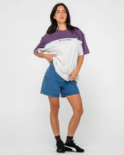 RUSTY POLAR OPS OVERSIZED TEE – MENS HEAVYWEIGHT COTTON GRAPHIC TEE WHITE