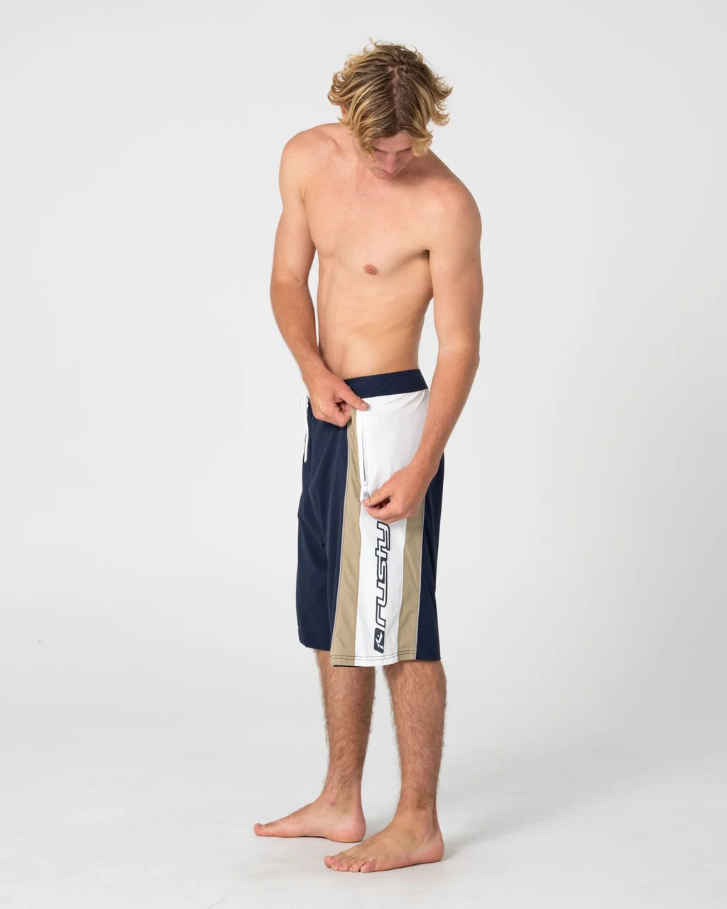 RUSTY POWER-WING 24" BOARDSHORT – NAVY BLUE