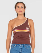 RACK OFF ONE SHOULDER TOP