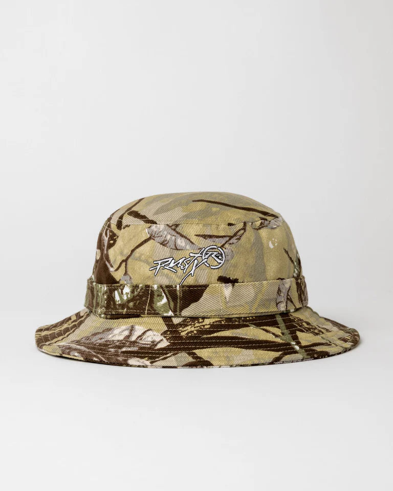 RUSTY RAMBO CAMO BUCKET HAT STREETWEAR SURF HEADWEAR – CAMO