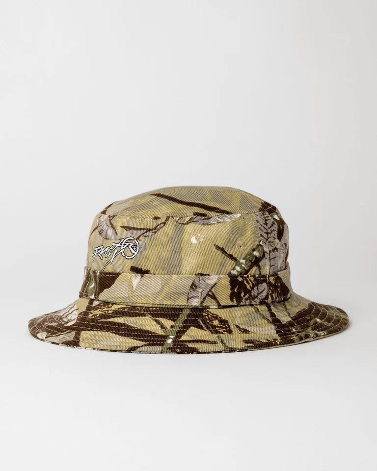 RUSTY RAMBO CAMO BUCKET HAT STREETWEAR SURF HEADWEAR – CAMO