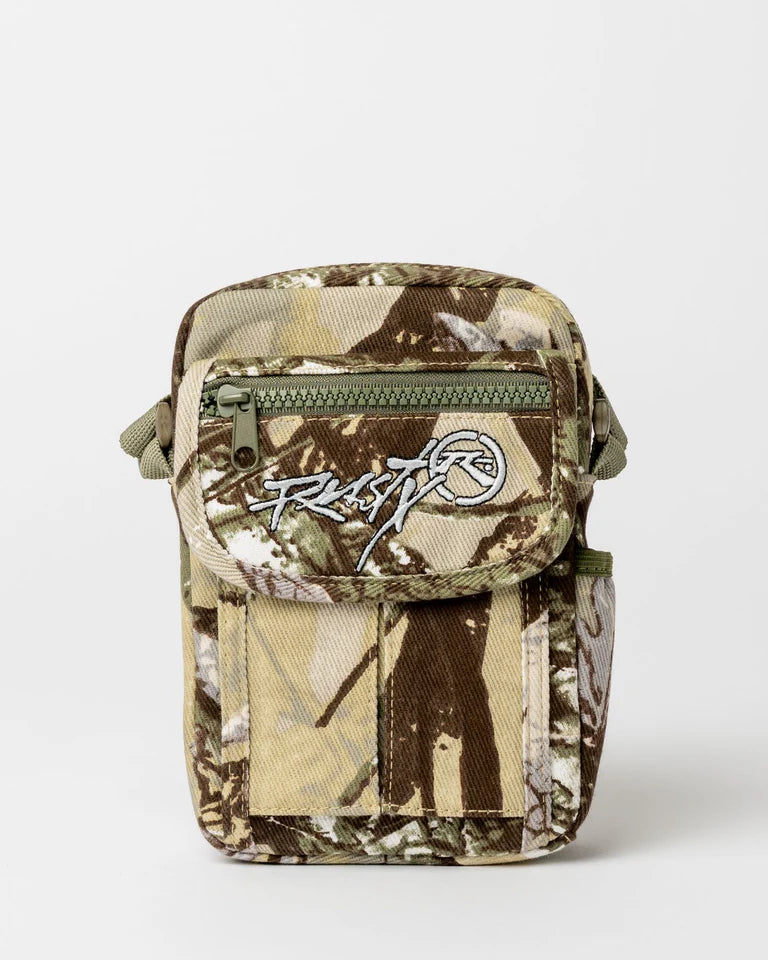 RUSTY RAMBO CAMO CROSSBODY BAG MENS STREETWEAR SLING BAG – CAMO 1
