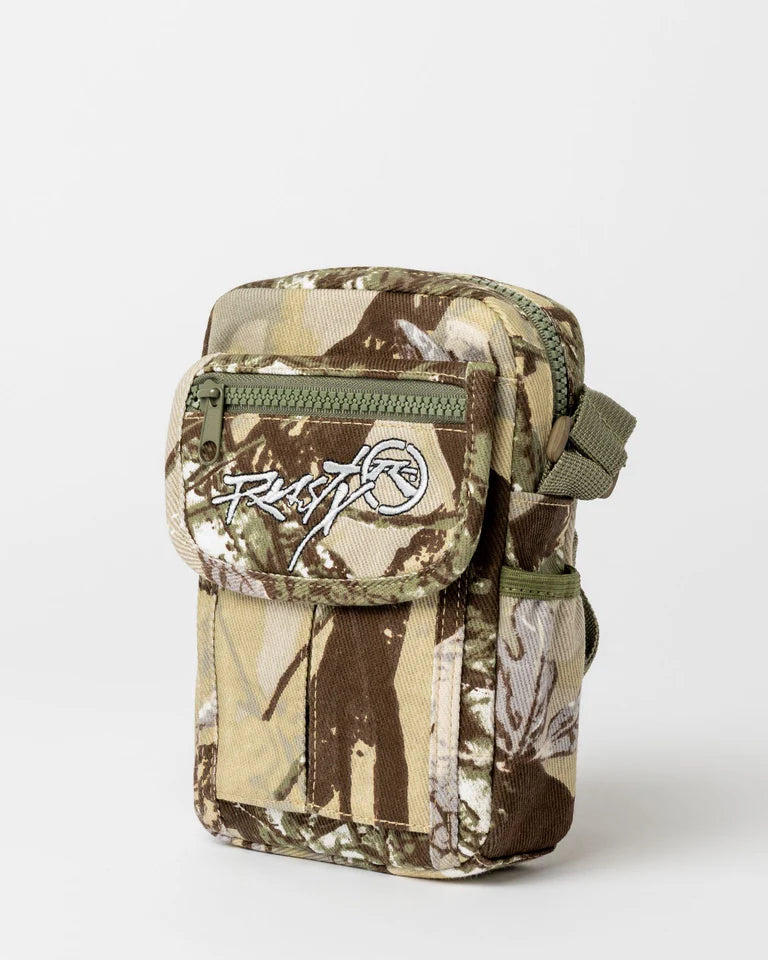 RUSTY RAMBO CAMO CROSSBODY BAG MENS STREETWEAR SLING BAG – CAMO 1