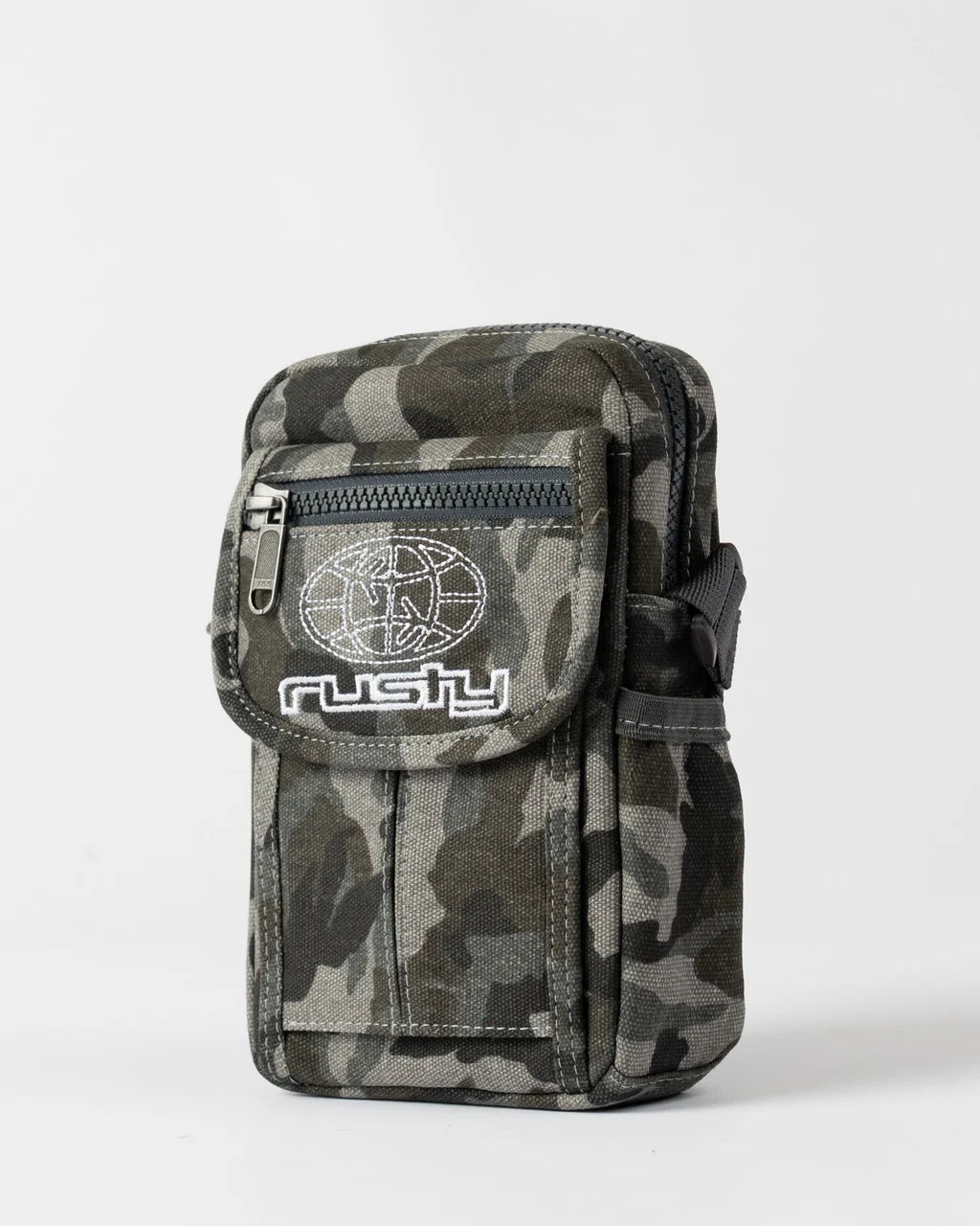 RUSTY RAMBO CAMO CROSSBODY BAG – GREY CAMO 1