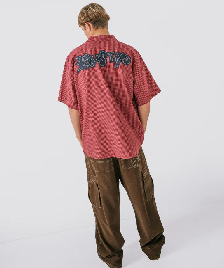 rusty-ransom-check-shirt-burgundy.webp